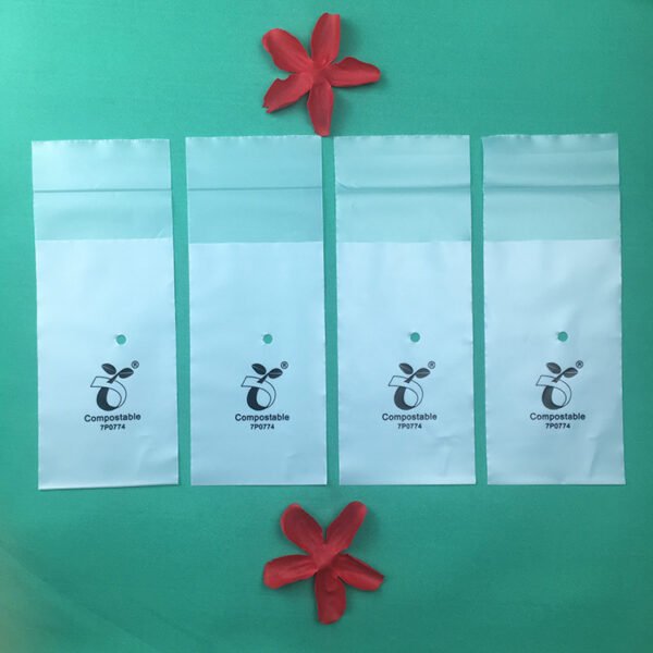 biodegradable self adhesive bags