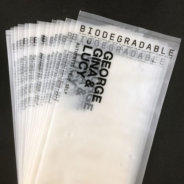 Biodegradable Flat Packaging Bag