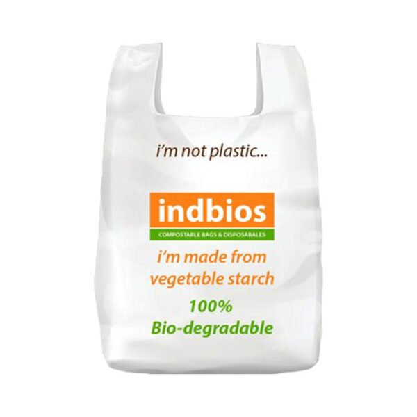 H1072153d34fd4b93a039236cb3db77b6w Compostable T shirt Shoppinig Bag