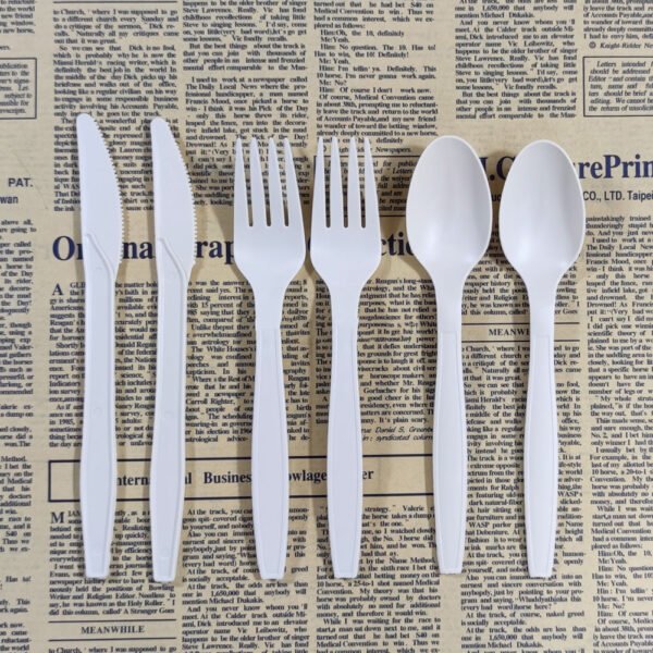 Biodegradable Fork Spoon Knife for Restaurant