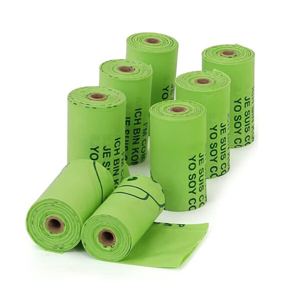100% Corn Starch Dog Poop Waste Bags
