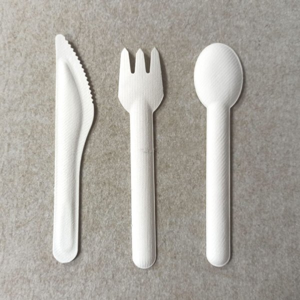 Biodegradable Fork Spoon Knife Travel Set