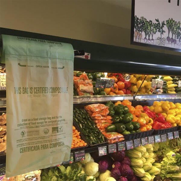 Custom Biodegradable Fruit Vegetable Plastic Bag