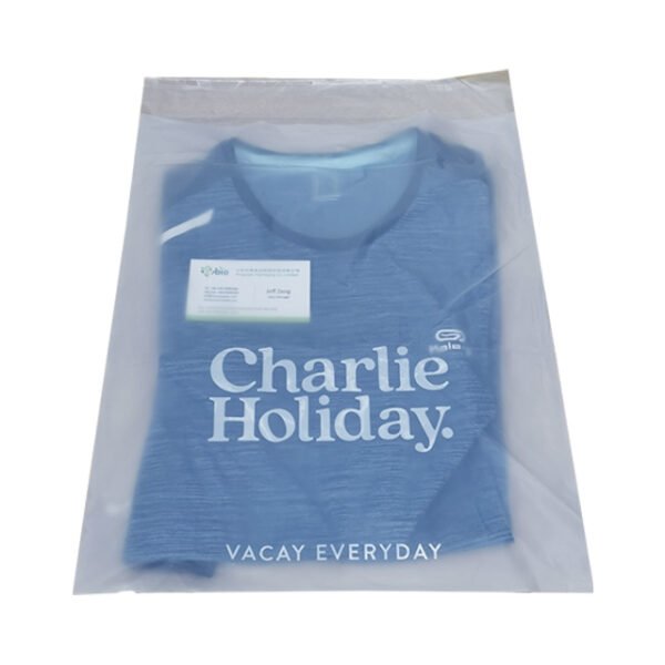 Biodegradable Garment zip lock bags