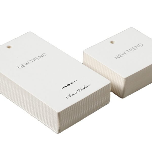 Custom Paper hangtag Clothing Tags