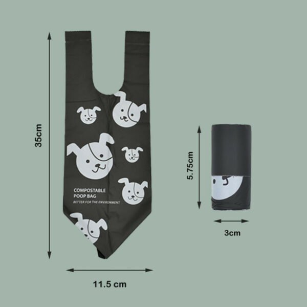 100% Biodegradable Dog Poop Waste Bags