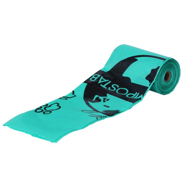 100% Biodegradable Flat Pet Poop Waste bags
