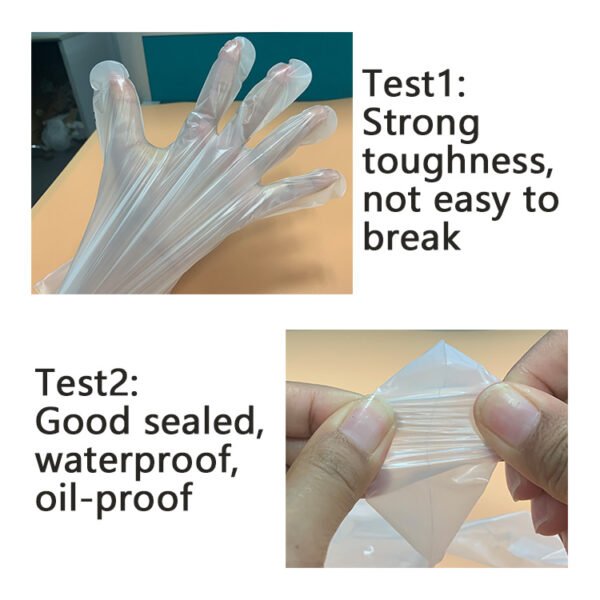 Biodegradable Plastic Glove for Food