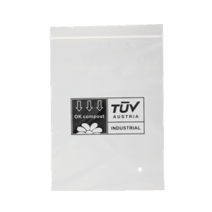 corn starch ziplock plastic bag