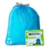 Compostable Garbage Drawstring Plastic Bag