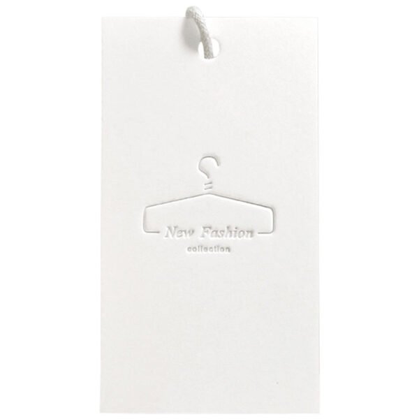 Custom Paper hangtag Clothing Tags
