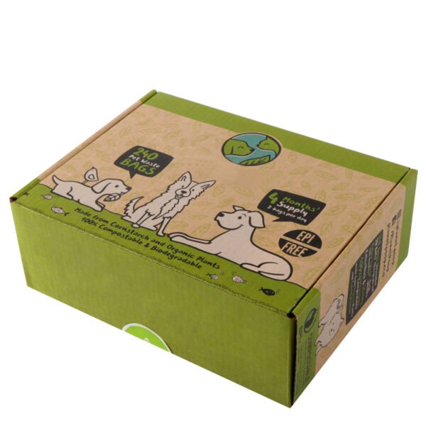 100% 100% Biodegradable Pet Poop Waste Bags