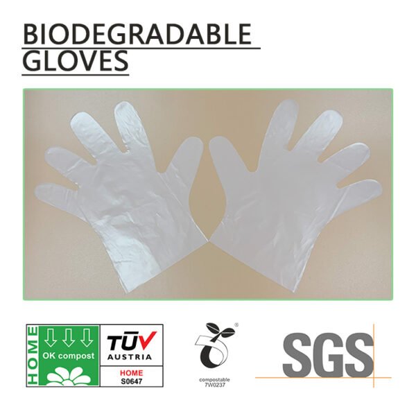 Biodegradable Plastic Glove for Food