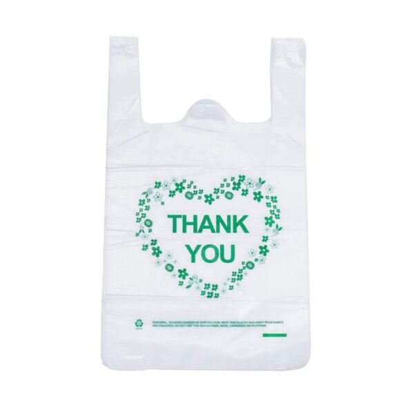 Biodegradable T shirt Shopping Bag