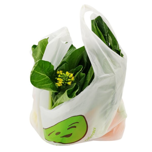 Biodegradable T shirt Shoppinig Fruit Bag