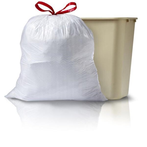 Compostable Trash Drawstring Plastic Bag