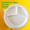 100% Compostable Sugarcane Bagasse Food Plate