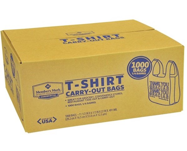 Biodegradable T shirt Fruit Bag