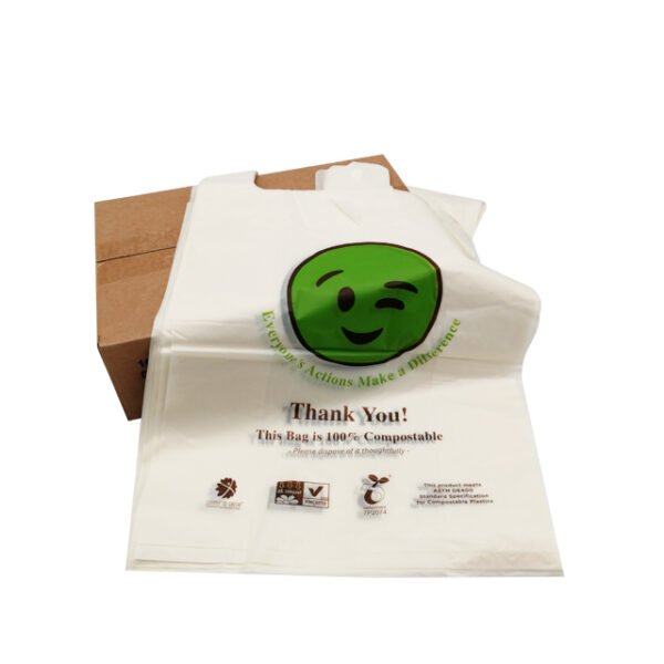 Biodegradable T shirt Shoppinig Fruit Bag