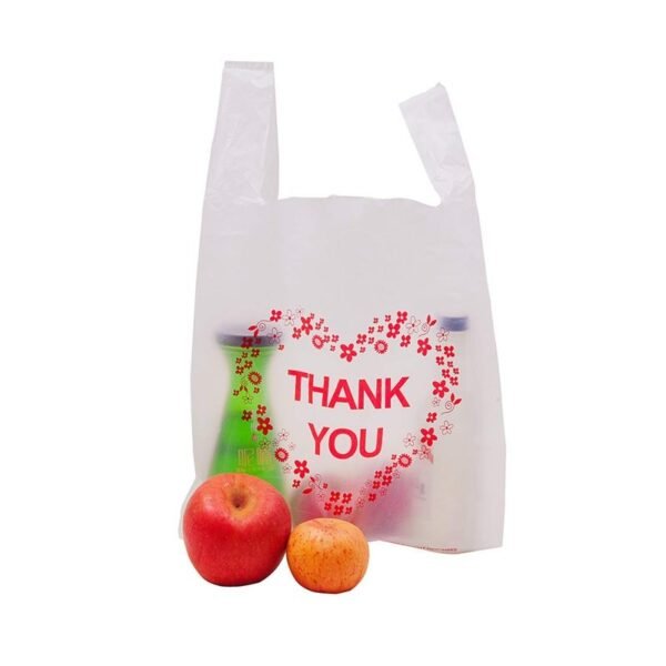 Biodegradable T shirt Shopping Bag
