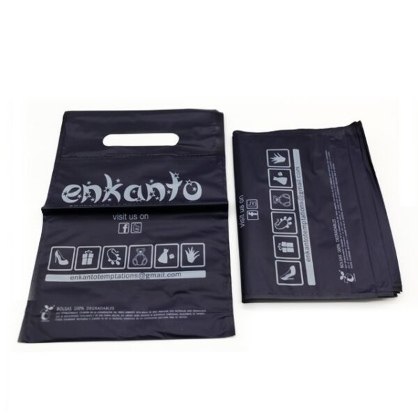 Biodegradable Plastic Die Cut Bags