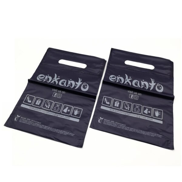 Biodegradable Plastic Die Cut Bags