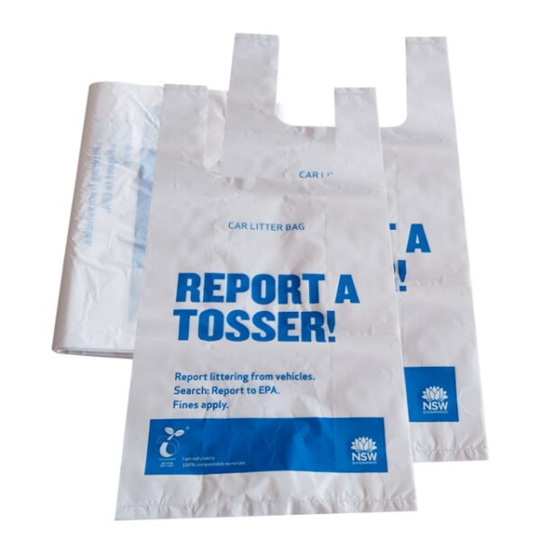 HTB1rfIud3jN8KJjSZFkq6yboXXaI Compostable T shirt Shopping Bag