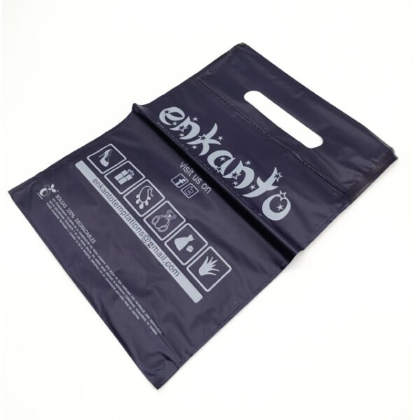 HTB1t8oGdpLM8KJjSZFBq6xJHVXah Biodegradable Plastic Die Cut Bags