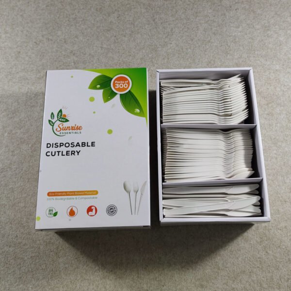 Biodegradable Fork Spoon Knife for Restaurant