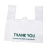Compostable T shirt Shoppinig Vegetable Bag