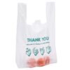 Compostable T shirt Shoppinig Vegetable Bag
