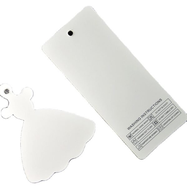 Custom Paper hangtag Clothing Tags
