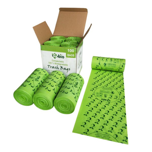 Compostable Plastic Garbage Bags