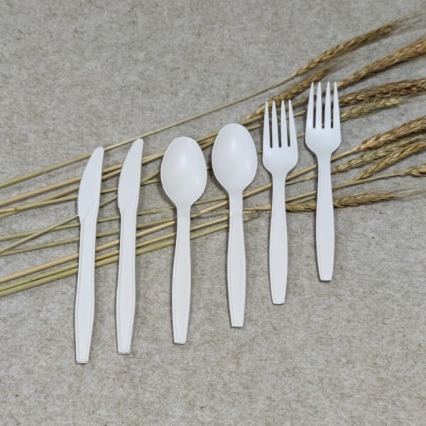 Biodegradable Cornstarch Cutlery