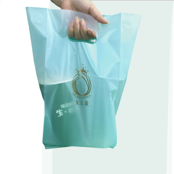 biodegradable die cut bag