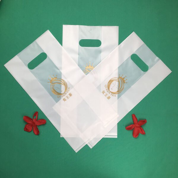 Compostable Plastic Die Cut Bags