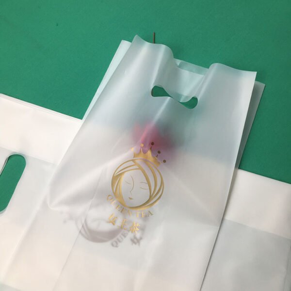 Compostable Plastic Die Cut Bags