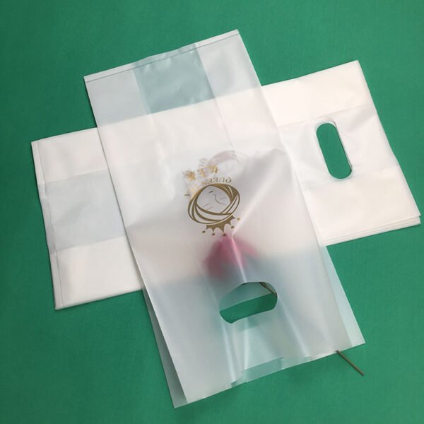 Compostable Plastic Die Cut Bags