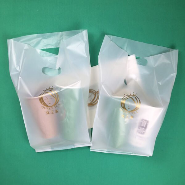 Compostable Plastic Die Cut Bags