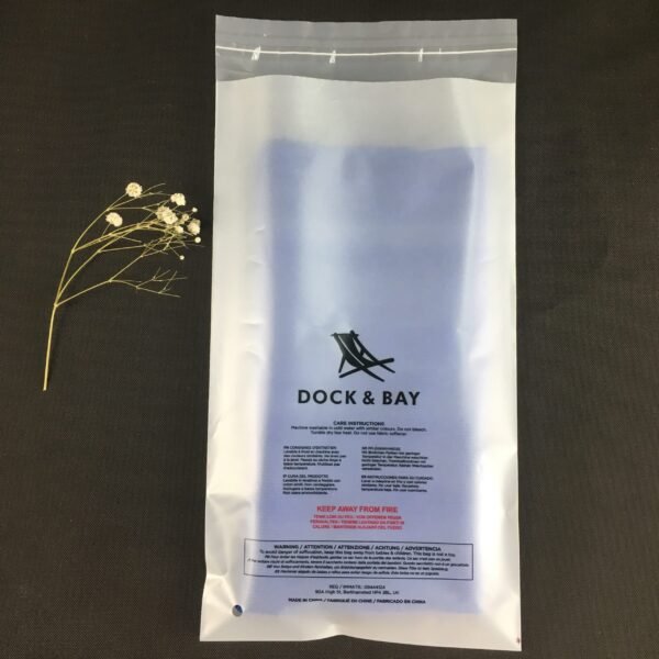 biodegradable self adhesive bag