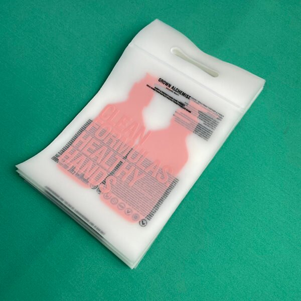 Biodegradable Plastic Die Cut Bags